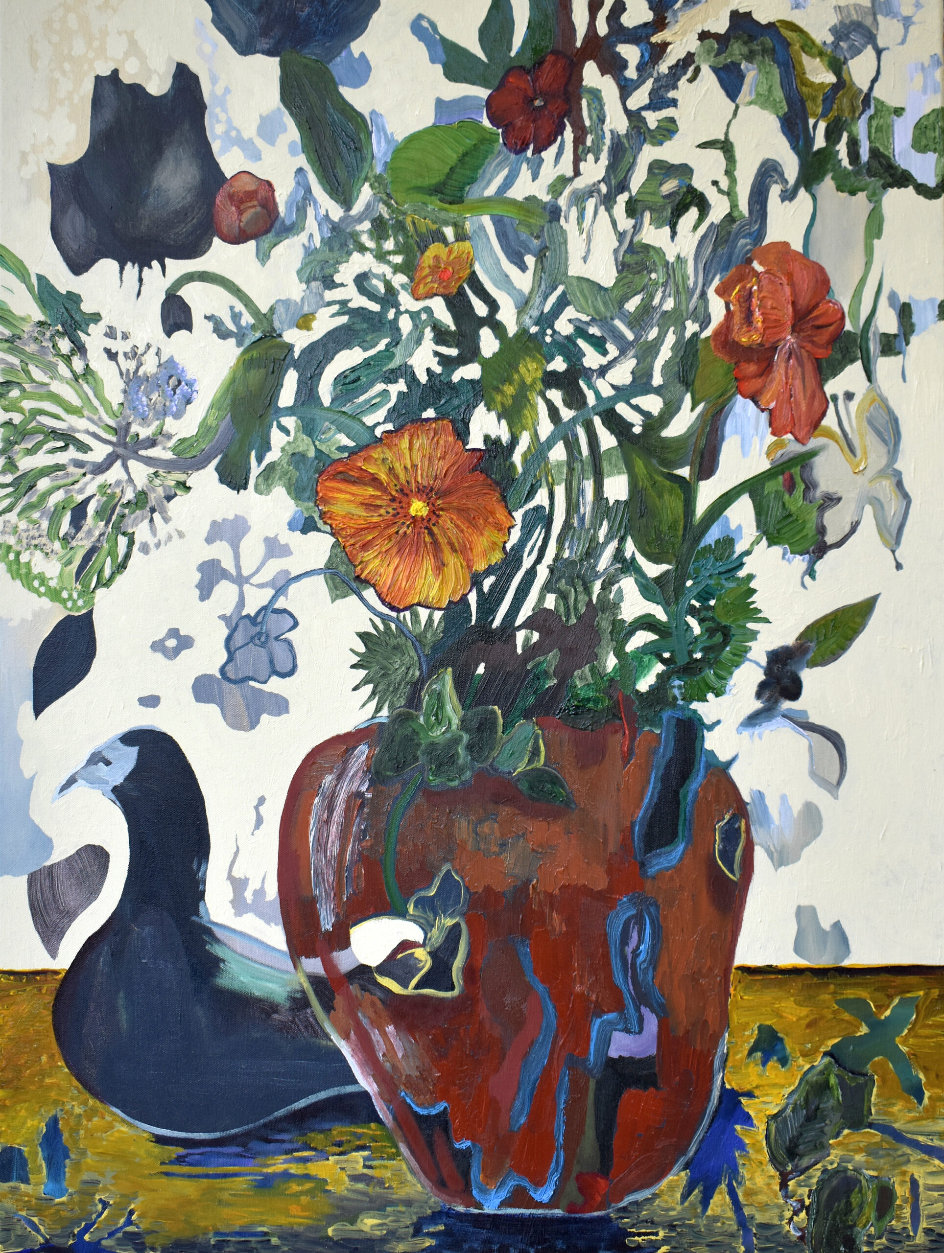 Interieur / olieverf op doek / 80x60cm / 2024